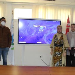 réunion de travail avec DIGICOM