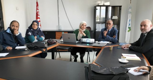 Visite de M. Mohamed Vall Mohamed ZEYAD, directeur des systèmes informatiques - MESRS Mauritanie