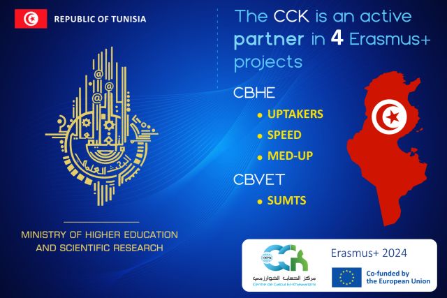The CCK is an active partner in 4 Erasmus+ Projects