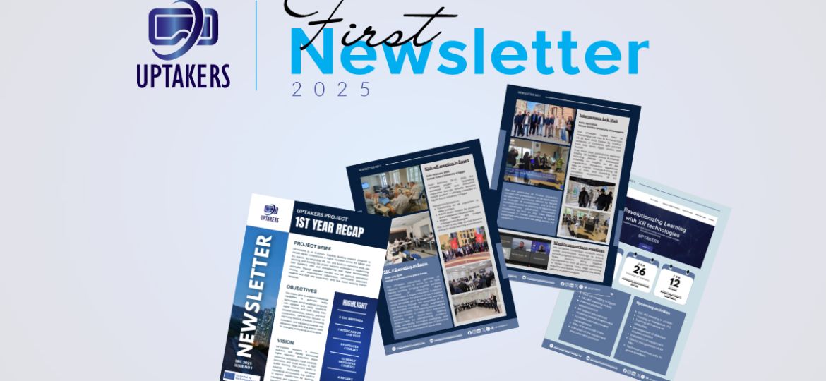 Uptakers Newsletter n°1 – First Year Recap is now available!