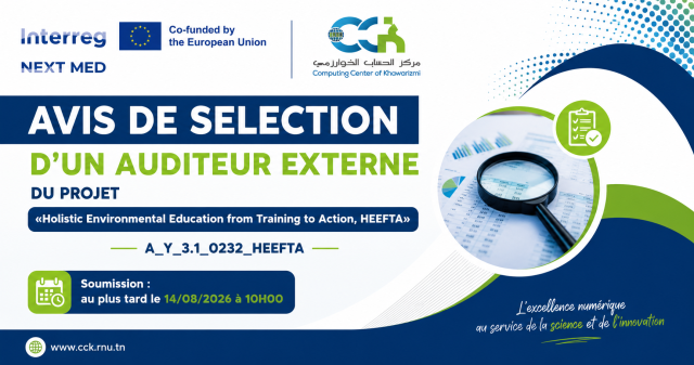 Avis de sélection d'un auditeur externe